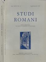 Studi romani nn. 3-4 Anno 1999