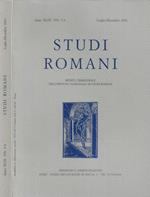 Studi romani nn. 3-4 Anno 2001