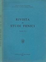 Rivista di studi Fenici Vol.XV n.2 1987