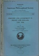 Industry and government in France and England 1540-1640