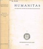 Humanitas. Anuario del centro de estudios humanisticos. N.9, 1968