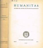 Humanitas. Anuario del centro de estudios humanisticos. Anno II, n.2, 1961