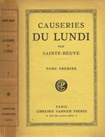 Causeries du lundi tome I