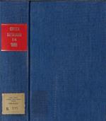 Critica letteraria anno 1986 N. 50, 51, 52, 53 (annata completa)