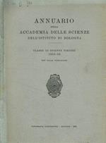 Annuario della Accademia delle scienze dell'Istituto di Bologna. Classe di scienze fisiche 1955-56