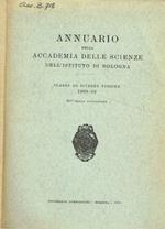 Annuario della Accademia delle scienze dell'Istituto di Bologna. Classe di scienze fisiche 1968-69