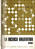 La ricerca valutativa. Appunti