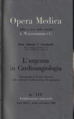 L' urgenza in cardioangiologia