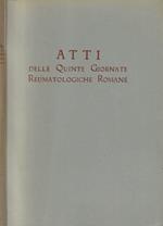 Atti delle Quinte Giornate Reumatologiche Romane