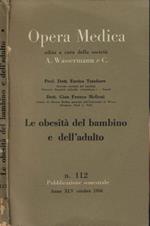 Le obesità del bambino e dell'adulto