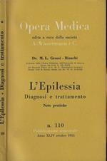 L' epilessia. Diagnosi e trattamento. Note pratiche