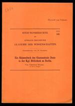 Ein Skizzenbuch des Giannantonio Dosio in der Kgl. Bibliothek zu Berlin