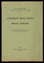 Antecedenti della Scuola Poetica Siciliana