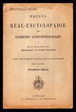 Real-Enciclopadie der Classischen altertumswissenschaft