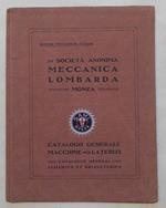 Catalogo generale Macchine per Laterizi. Officine Meccaniche Italiane gi… So.An. Meccanica Lombarda Monza