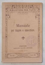 Manuale per tingere e smacchiare