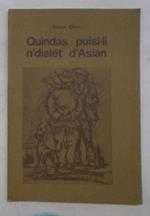 Quindas puisi-ii n'dialet d'Asian