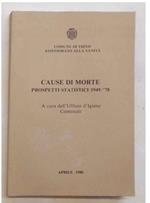 Cause di morte. Prospetti statistici 1949/'78. (Comune di Trino)