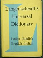 Langenscheidt Dizionario universale inglese-italiano italiano-inglese
