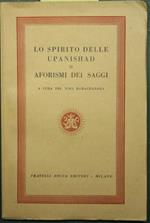 Lo spirito delle upanishad o aforismi dei saggi