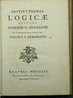 Institutiones logicae