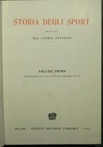 Storia degli sport