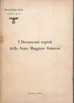 Auswartiges Amt 1939/41 6 Documenti Stato Maggiore Francese