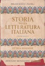 Storia Letteratura Italiana Vol.5