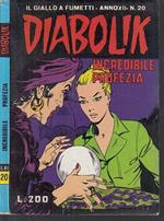 Diabolik Anno Xii N.20