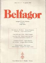 Belfagor Anno Lvii N.1