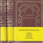 Classici Italiani Giovanni Pascoli 2 Volumi