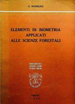 Elementi di biometria applicati alle scienze forestali