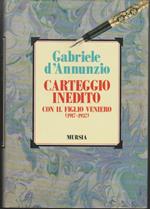 Carteggio inedito con il figlio Veniero (1917-1937) (Periodo USA) A cura di maria Grazia Di Paolo