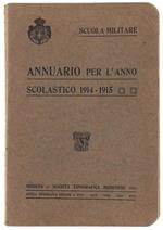 Annuario Per L'anno Scolastico 1914-1915