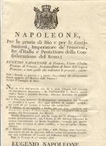 Editto napoleonico per l'affrancatura dei debiti