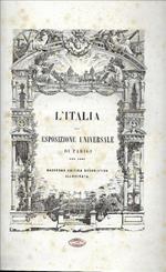 L' italia Alla Esposizione Universale Di Parigi Nel 1867