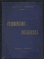 Femminismo: Decadenza _ Gli Aspetti Sessuali Della Lotta Per L'emancipazione ..