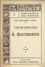 I Secoli della letteratura italiana. Il Quattrocento