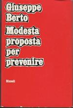 Modesta proposta per prevenire