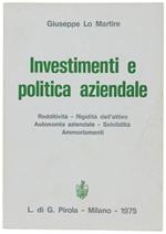 Investimenti E Politica Aziendale