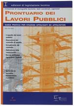 Prontuario Dei Lavori Pubblici. Guida Pratica All'applicazione Della Normativa Sui Ll.Pp. Per Stazioni Appaltanti E Appaltatori. Con Cd-Rom