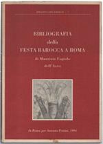 Bibliografia Della Festa Barocca A Roma