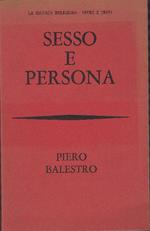 Sesso E Persona Verso Una Nuova Etica Sessuale?