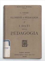 I Dati Della Pedagogia I