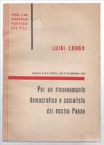 Per Un Rinnovamento Democratico E Socialista Del Nostro Paese