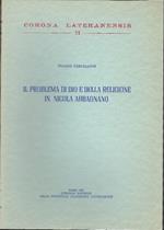 Il Problema Di Dio E Della Religione In Nicola Abbagnano