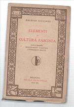 Elementi Di Cultura Fascista