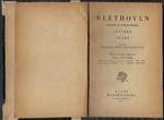 Beethoven Memorie Di Contemporanei - Lettere - Diari