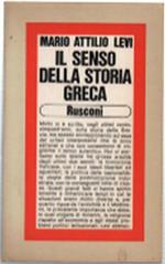 Il Senso Della Storia Greca