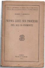 Nuova Luce Sui Processi Del 1833 In Piemonte